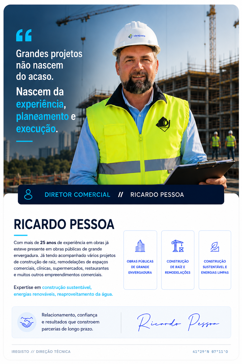 Ricardo Pessoa — Diretor Comercial